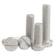 thumbnail image 5 of (100 Pieces) 304 Stainless Steel Slotted Cylinder Head Slotted Screws for Mechanical Machining M2.5x25mm., 5 of 5