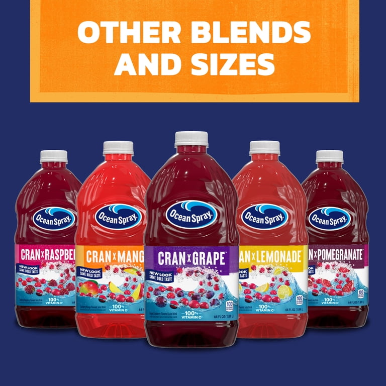 Ocean Spray Cran-Mango Juice Drink, 64 fl oz, 8 Pack photo 8