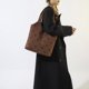 thumbnail image 4 of Bolso Hombro Hobo Pana Estética Bowknot Casual para Mujer, 4 of 9