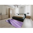 thumbnail image 5 of Ahgly Company Machine Washable Indoor Square Transitional Bright Lilac Purple Area Rugs, 8' Square, 5 of 7