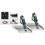 Lenco Marine 15110-103 Complete Electric Edge Mount Trim Tab Kit with Switch - 12 x 12