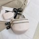 thumbnail image 4 of Cangurera Bolso Riñonera con varios bolsillos, riñonera de piel sintética informal, suave para fiesta (blanco), 4 of 9