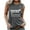 Gray, variant on Giftesty Tank Tops for Women Summer Beach Printed Round Neck Tank Top Casual Loose Top Tank Top