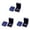 Silver 3PCS, variant on Finger Pressure Tinnitus Earrings Ear Care Earrings Ear Discomfort Tinnitus Ear Back Massage Earrings, 1.18x1.18 inch, Silver 1PCS
