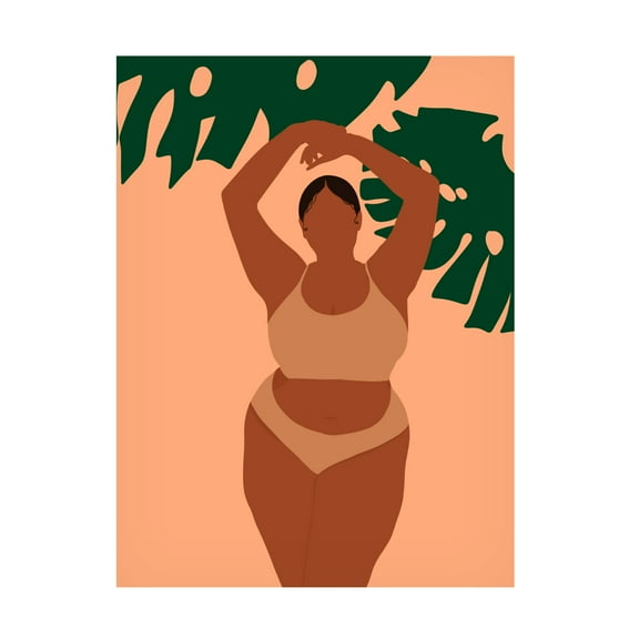 Trademark Fine Art Carelle N'guessan Freeing Canvas Wall Art