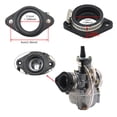 thumbnail image 4 of kurtrusly Motorcycle Carburetor Intake Adapter Carburetors Adaptor Accessories 5Pcs 32/34mm 1Set, 4 of 6