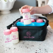 Mommy Knows Best Breast Milk Storage Bottles - Qty 6 - 5 oz/147mL Include Cap and Disc