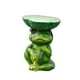 thumbnail image 4 of Estatua de rana para exteriores, de patio, asiento de animal, taburete de jardín, figura coleccionable pintada, escultura creativa, regalo para, 4 of 8