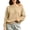 Khaki off shoulder sweatshirt women a1, variant on thefmos Women's Off Shoulder Long Sleeve Pullover Sweatshirt Loose Fit Solid Color Casual Top Fashion Fall Winter Outfit, Blue S