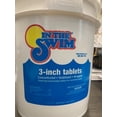 thumbnail image 2 of In The Swim 3 Inch Stabilized Chlorine Tablets for Sanitizing Swimming Pools - Individually Wrapped, Slow Dissolving - 90% Available Chlorine - Tri-Chlor - 10 Pounds C3010, 2 of 4
