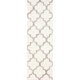 thumbnail image 2 of Nuloom 4' x 6' Hand Tufted Park Avenue Trellis Rug in Nickel, 2 of 5