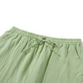 thumbnail image 4 of Casual Drawstring Beach Pants in Solid Colors for Men‘s Summer Style, 4 of 9