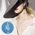 thumbnail image 4 of Collar corto Luna Luna Temperamento Galaxia - Collares salpicados Colgantes, 4 of 8
