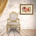 thumbnail image 3 of Vassileva, Silvia 24x17 Gold Ornate Wood Framed with Double Matting Museum Art Print Titled - Coral and Emerald Garden I, 3 of 4