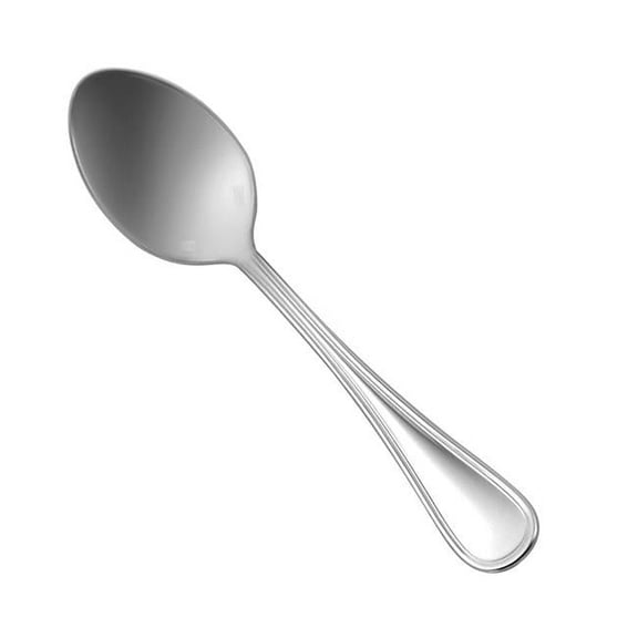 Oneida  6.75 in. Bellini Stainless Steel Extra Heavy Weight Oval Bowl Soup & Dessert Spoon  Silver