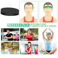 thumbnail image 6 of Mens Headband (4 Pack), Mens Sweatband & Sports Headband for Running, Cycling, Yoga, Basketball - Stretchy Moisture Wicking - Mixed style1, 6 of 6