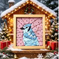 thumbnail image 2 of KRONDO DIY Fabric Art Kit, No-Sew Craft with Wooden Frame & Tucking Tool for Wall Decor & Relaxing Hobby, 2 of 6