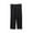 Black, variant on Frostluinai Wide Leg Capri Pants for Women High Waisted Stretch Casual Capris Pants Solid Color Soft Streight Leg Capris Seamless Comfy Leggings