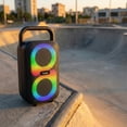 thumbnail image 3 of golytefs Bt Speaker Portable Handle Wireless Boombox for Party Outdoor Camping Backyard, 3 of 8