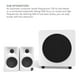 thumbnail image 3 of Altavoces para computadora de escritorio Kanto ORAMW 100W con Bluetooth 5.0, 3 of 9