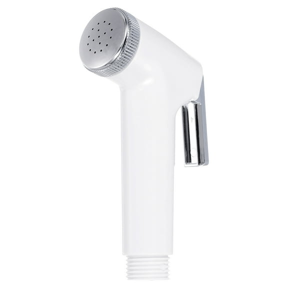 Uxcell 1 Pcs Bidet Sprayer for Toilet, Handheld Toilet Bidet Sprayer, Silver/White