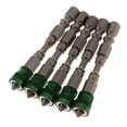 thumbnail image 1 of Juego de puntas de destornillador con cabeza magnética y vástago hexagonal para taladro eléctrico Verde, 1 of 9