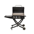thumbnail image 2 of Pit Boss Sportsman Portable 2-Burner Griddle, Black, 2 of 6