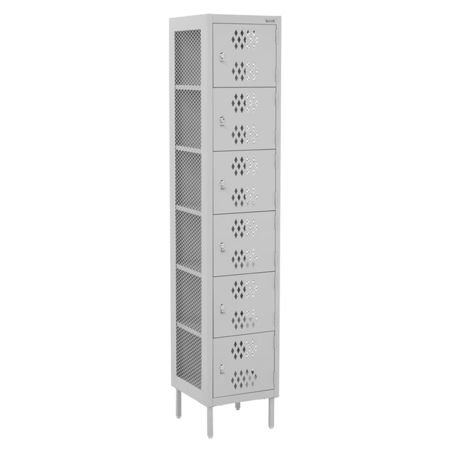 Locker Casillero Guardex C/ 6 Puertas Antiderrapante