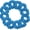 Blue, variant on Motique Accessories 12 Pack Solid Hair Ties Scrunchies (Dark Blue)