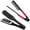 Black, Rose Red, variant on Hair Brush, Boar Bristles Clamp Double Sided Brush & V Shaped Styling Hair Comb, Straightening Knotty Unkempt Hair (Rose Red, Pink)