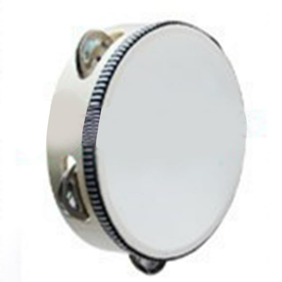Tambourin à Main, Tambourin Éducatif en Bois pour la Maison 15 Cm/6 Po