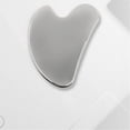 thumbnail image 4 of Herramientas faciales Gua Sha de acero inoxidable, herramienta de masaje Guasha de metal para raspado linfático, 4 of 4