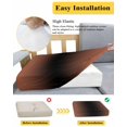 thumbnail image 5 of Dark Orange Black Ombre Couch Cushion Covers Stretch, Washable Sofa Seat Covers Individual Seat Cushion Sofa Slipcovers Modern Gradient Abstract Art Couch Cover Furniture Protector S-1PCS, 5 of 7