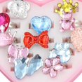 thumbnail image 4 of 10PCS Kids Rings Set Creative Cartoon Rhinestone Pretend Ring Toy Ring with Case, 4 of 10
