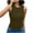 Olive Green, variant on Wyobmus Summer Tank Tops for Women 2025 Ribbed Knit Sleeveless Tanks Slim Fit Round Neck Shirts Casual Basic Tops Gray