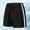 Black, variant on Mens Shorts Clothing Under $10 Causal Fashion Solid Color Loose And Comfortable Motion Straight-leg Work Clothes Shorts