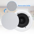thumbnail image 4 of Altavoz de techo Herdio Flush Mount Bluetooth 5.25 pulgadas, 600 W, 4 unidades, 4 of 8