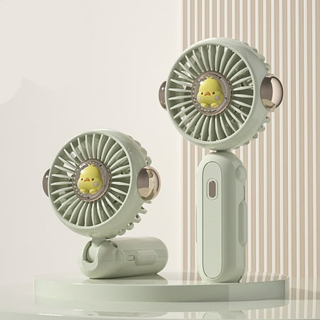 

Battery Powered Fan Mini Fan 500mah Rechargeable Personal Fan Summer Creative USB Charging Portable Silent Keychain Mini Fan Handheld For Travel Walking Hiking Birthday gifts for Home Use