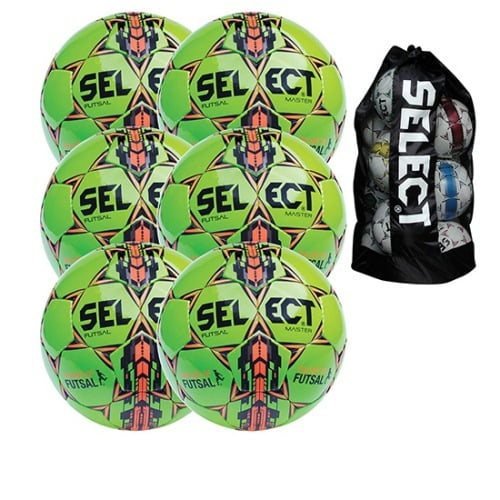 Select Master Futsal Soccer Ball, Size 4, Green