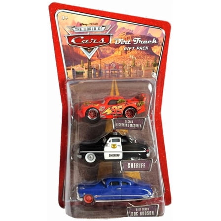 Disney Cars Dirt Track Diecast Vehicle 3-Pack