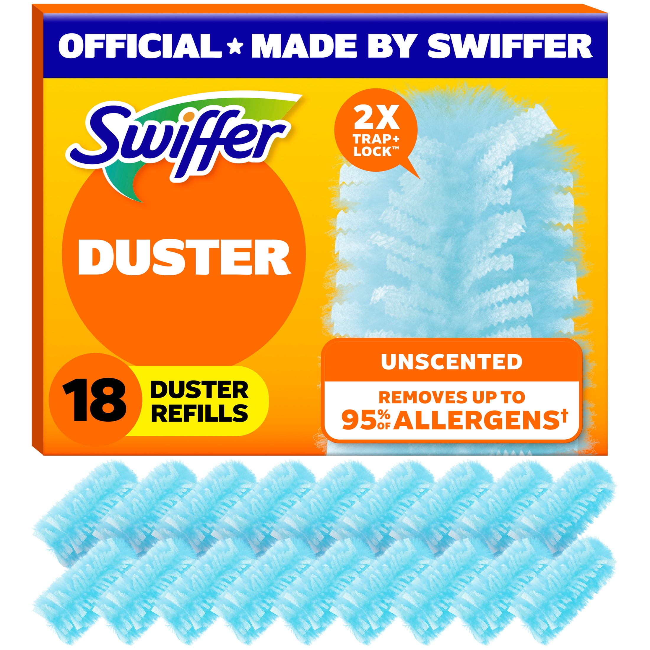 Swiffer Dusters Multi-Surface Refills, Extended Clean, Fan Wand