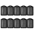 thumbnail image 2 of Titular De La Tarjeta De Identificación Yotijar Vertical Cuero PU ID Badge Holder Negro, 2 of 10