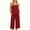 Wine women two piece set summer a1, variant on Cagogo Women V Neck Sleeveless Tank Top Wide Leg Pants Two Piece Set Casual Summer Outfits Loose Fit Tops Comfy Pants Matching Lounge Sets Tracksuits Travel Airport Clothes, Army Green L