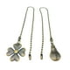 thumbnail image 4 of 2 uds., cadena de tracción de extensión de ventilador, cadena de tracción de luz, cadenas de extensión, cadena de tracción de ventilador de Metal para Marrón, 4 of 8