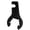 #A03-Black, variant on Gas Valve Wrench - Double Head Spanner, Multifunctional Cylinder Tool, Adjustable Non Slip Grip | Versatile Plumbing Automotive HVAC RV Repair Home Camping Outdoor Welding Maintenance Aid