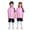 Pink, variant on Big Boys' Outfits Quick Dry Sports Short Sleeve T Shirt & Shorts Set