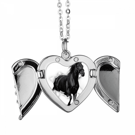 animal paper break shocks horses angel wings necklpendant fashion