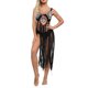 thumbnail image 1 of VISgogo - Bikini para mujer, sin mangas, para playa, con borlas caladas, vestido de verano VISgogo  moda, 1 of 7