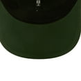 thumbnail image 5 of Men's New Era Green/White Green Bay Packers Logo Patch Trucker 9FORTY Snapback Hat, 5 of 6