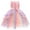 Pink, variant on Girls Homecoming Dresses Girl's New Pattern Long Sleeves Mesh Gauze Dress Girls Fall Sweater Dress Pink-A 120